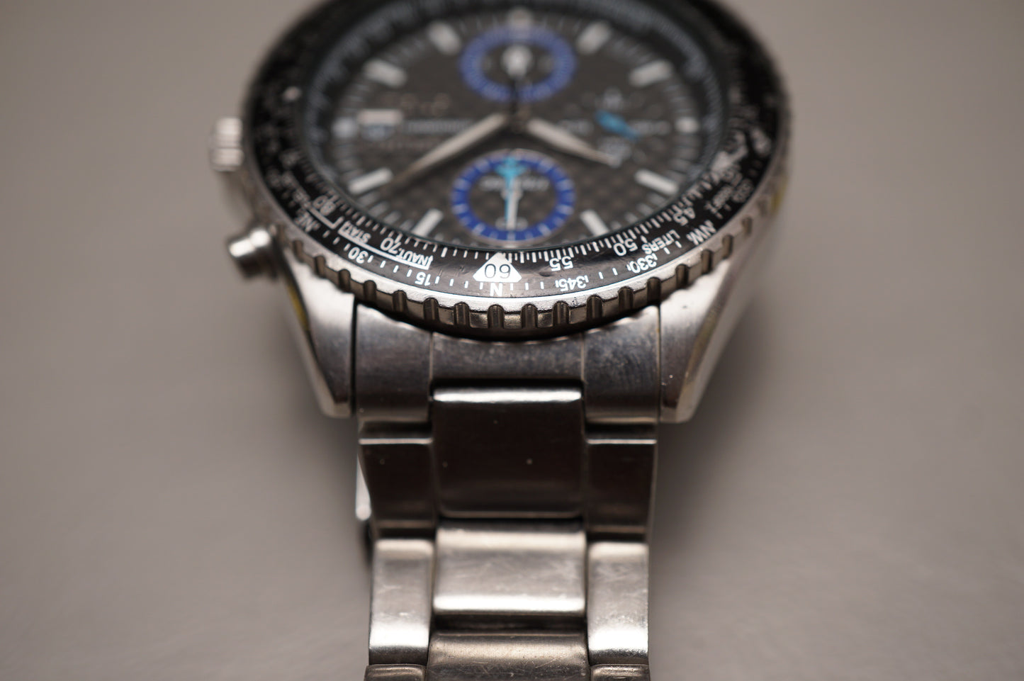 Seiko SZER035 7T92 ANA Flightmaster Pilot JDM Chronograph Quartz Watch