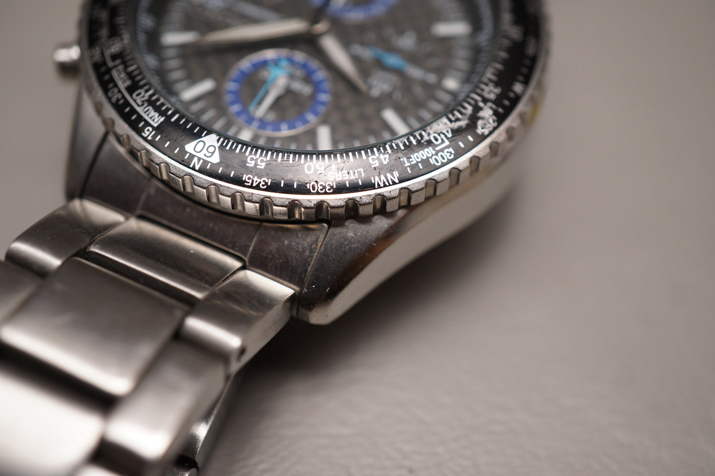 Seiko SZER035 7T92 ANA Flightmaster Pilot JDM Chronograph Quartz Watch