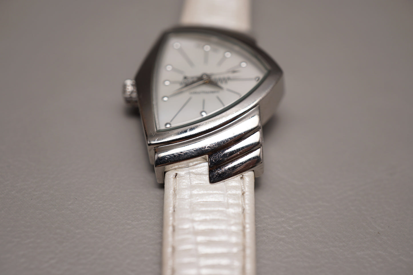 Hamilton Ventura H24211852 Mother Of Pearl Dial Ladies Quartz Watch