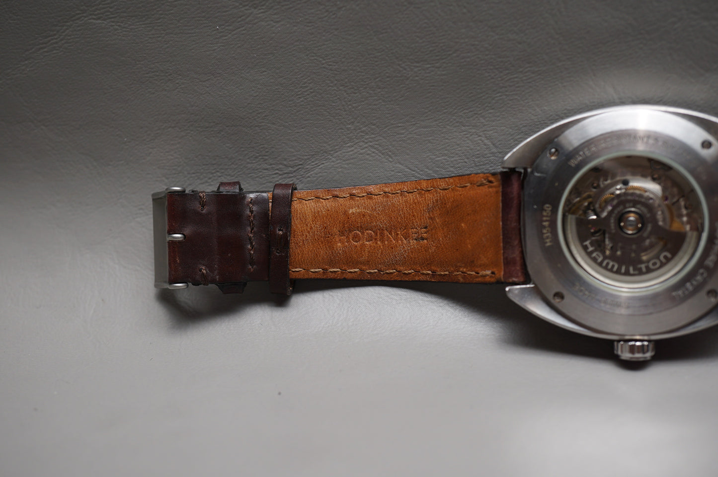 Hamilton American Classic H35415781 Pan Europ Grey Dial Automatic Watch READ