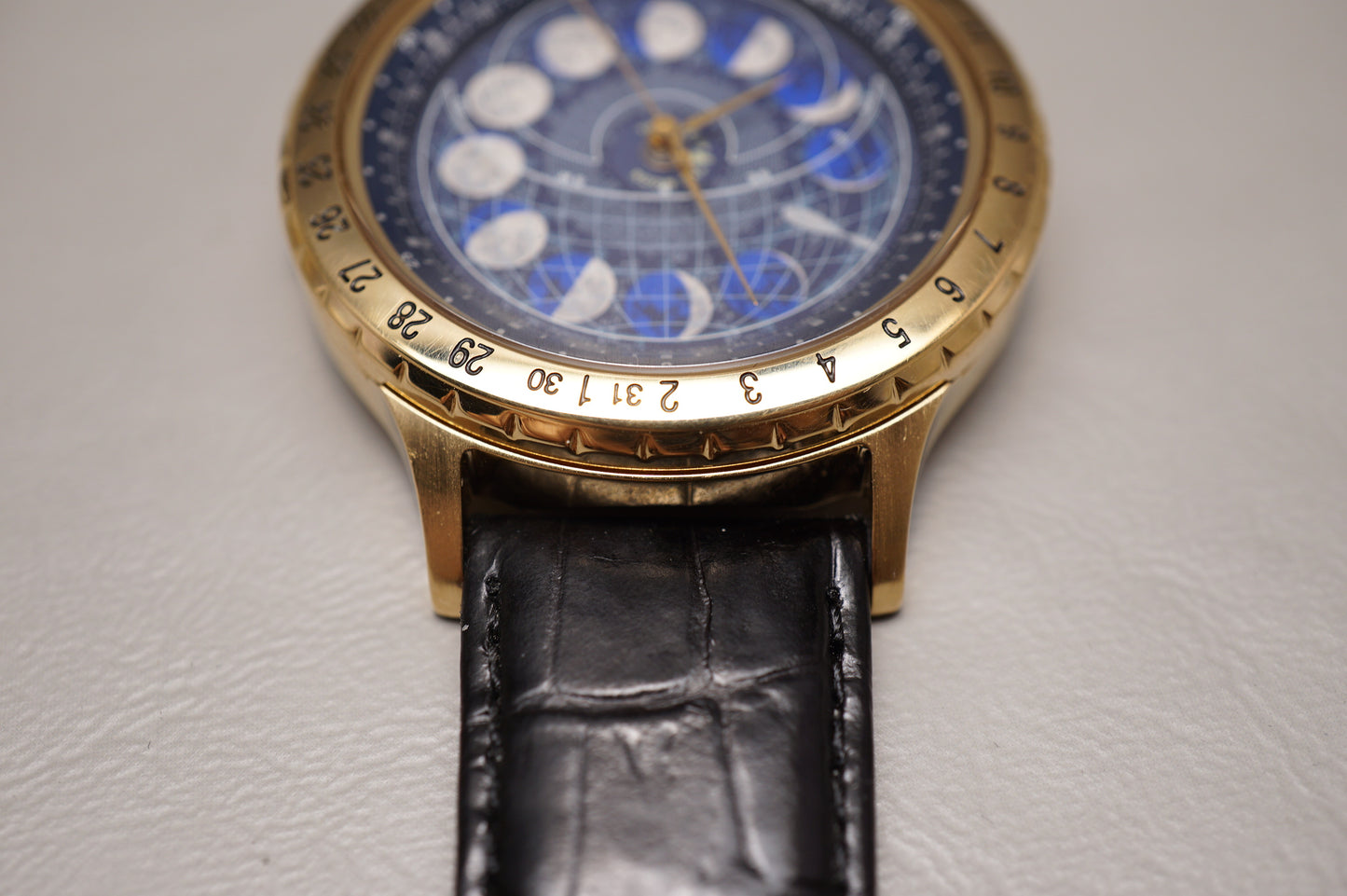 Unworn NOS Citizen Cosmosign CAL-4P85 Franklin Mint Age Of The Moon Quartz Watch