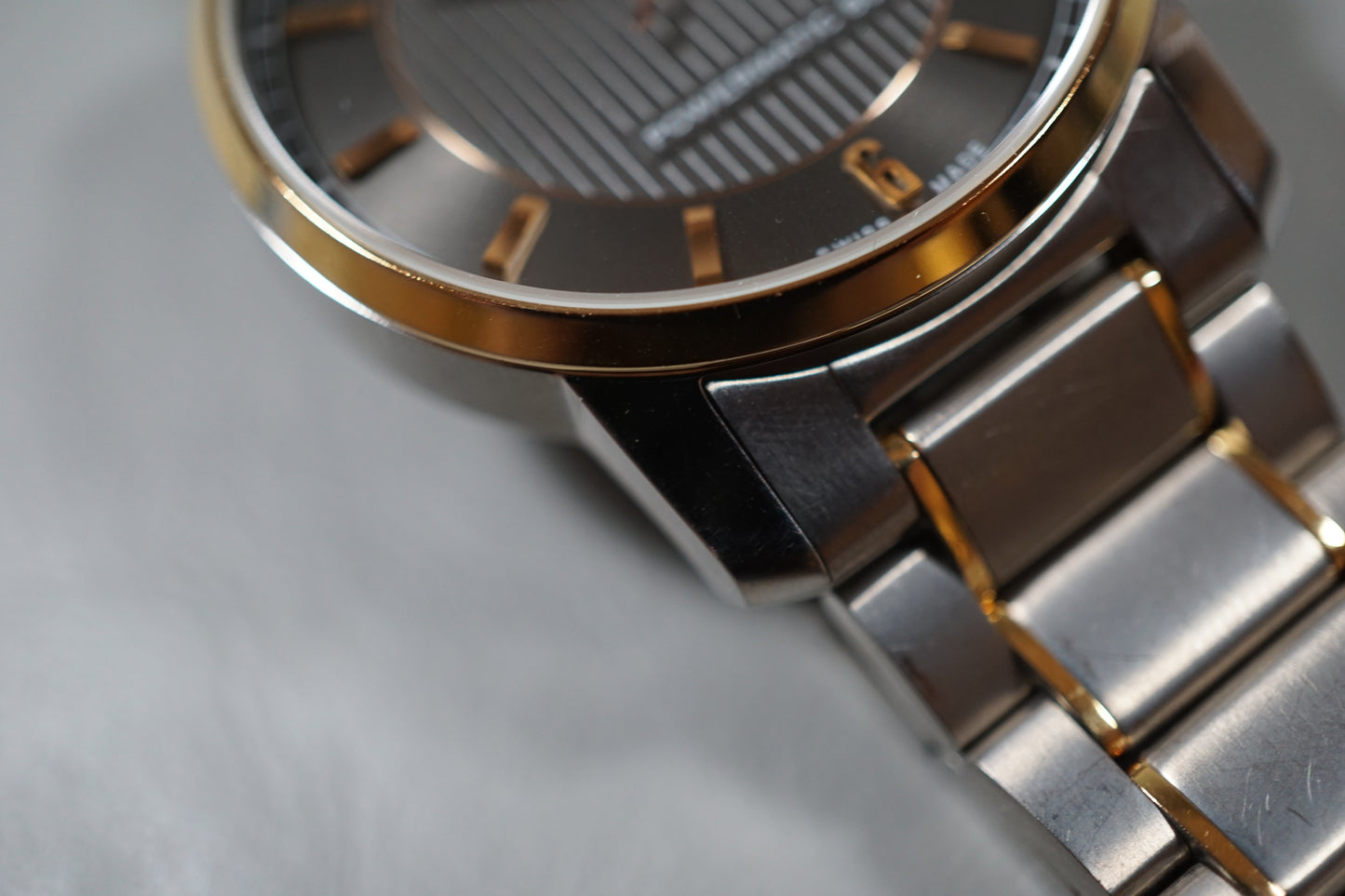 Tissot 1853 T087407A Powermatic 80 T-Classic Titanium Two-Tone Automatic Watch