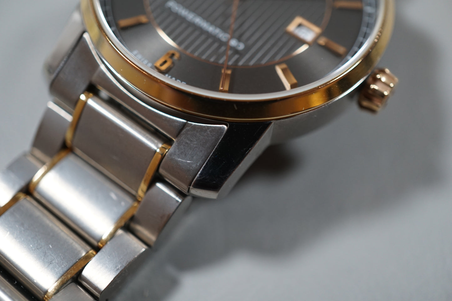 Tissot 1853 T087407A Powermatic 80 T-Classic Titanium Two-Tone Automatic Watch