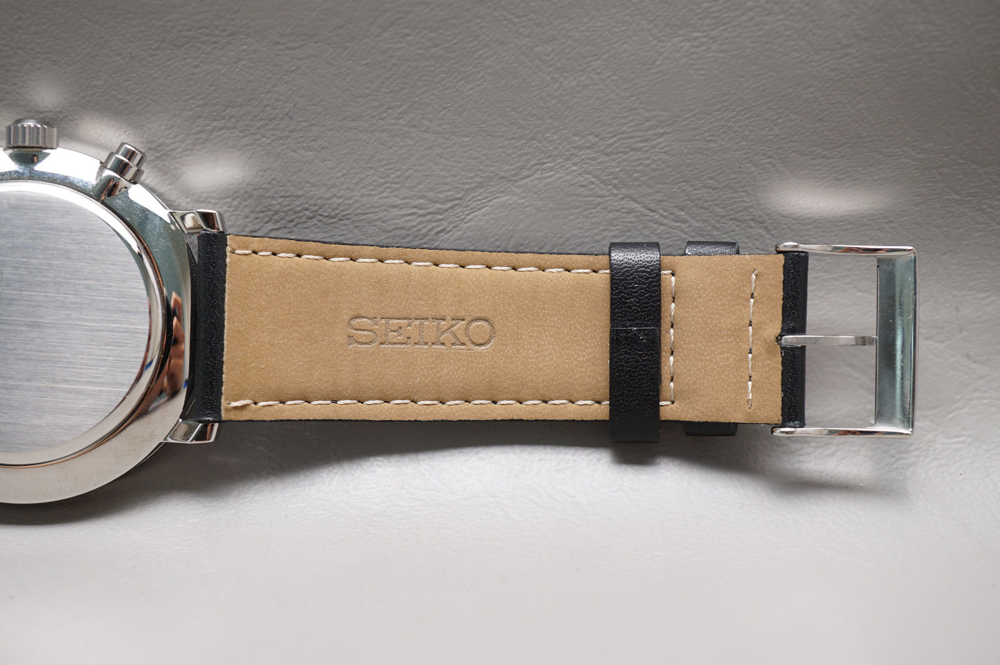 Seiko SZER041 7T92 White Dial Quartz Chronograph JDM Watch
