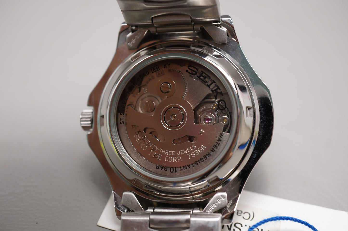 Unworn NOS Seiko 5 Sports SNZ301K1 7S36 Black Dial Automatic Watch