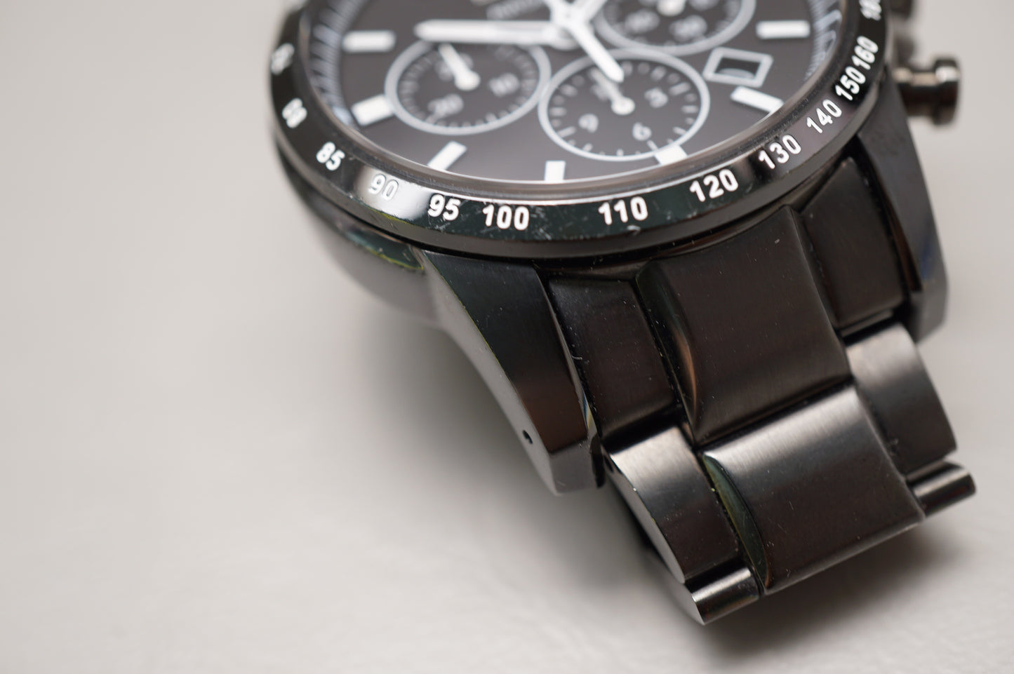 Seiko Brightz Phoenix SAGK009 8R28 Black JDM Automatic Chronograph Watch