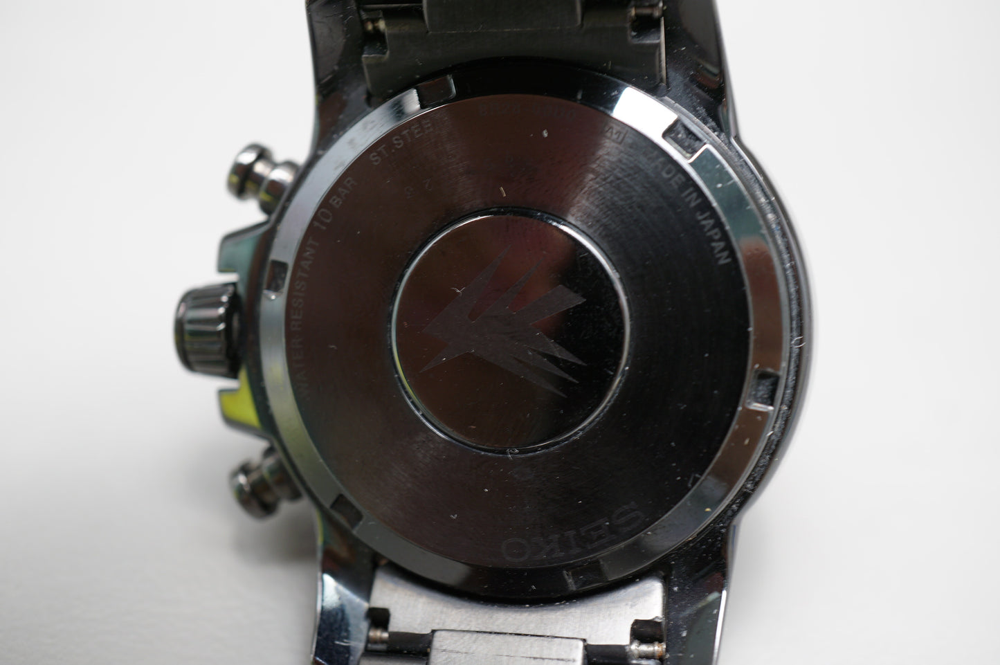 Seiko Brightz Phoenix SAGK009 8R28 Black JDM Automatic Chronograph Watch