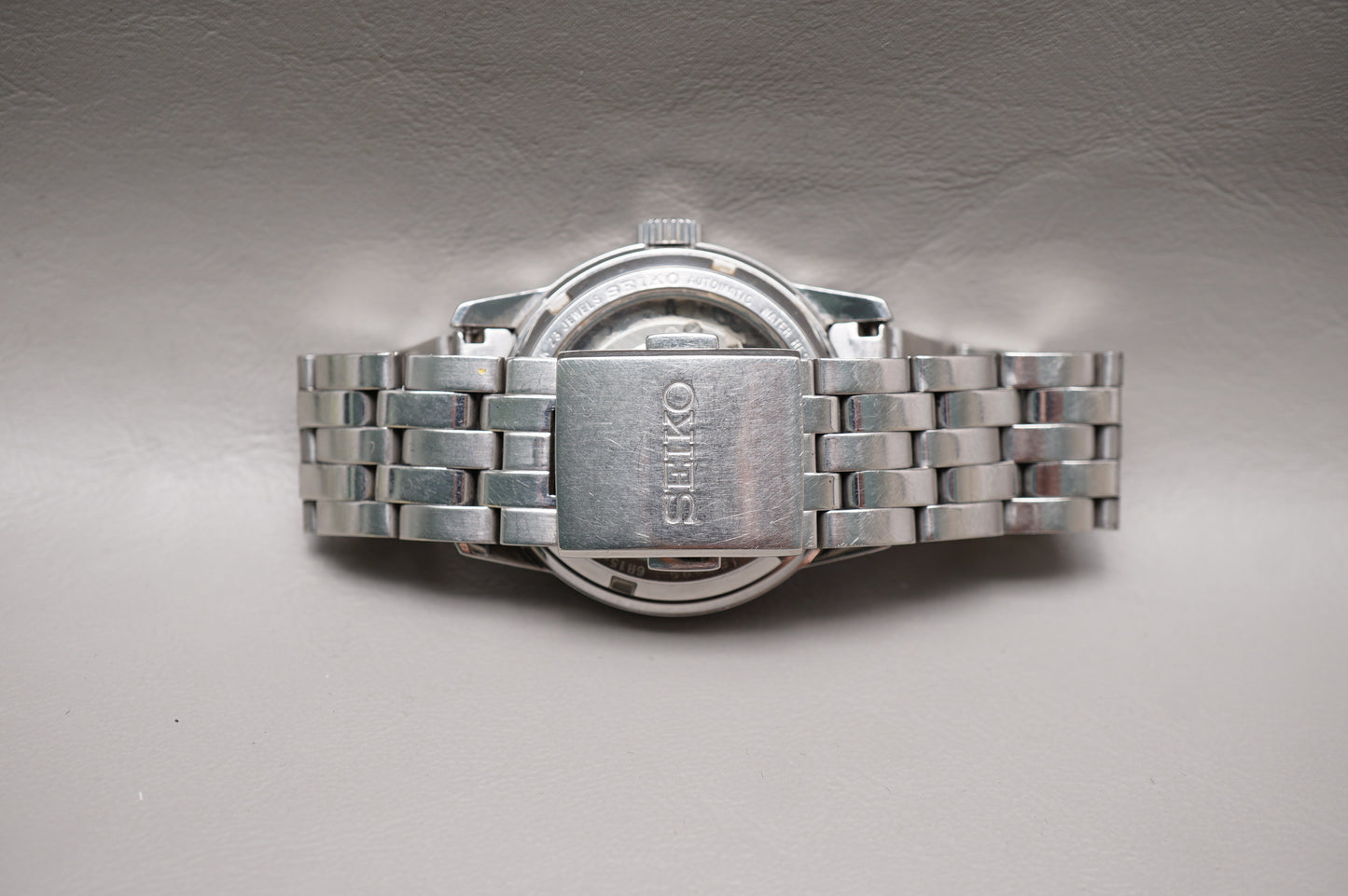 Seiko Spirit SCVS009 6R15 Creme Military Dial JDM Automatic Watch READ