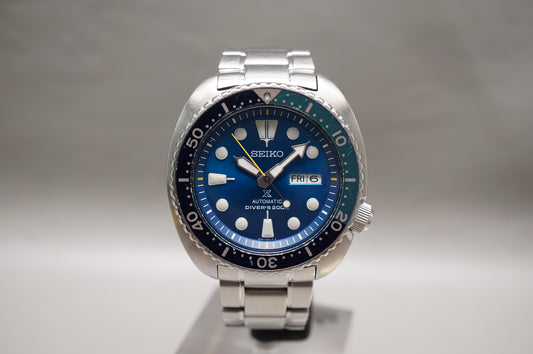 Seiko Prospex SRPB11 4R36 Blue Lagoon Turtle Limited Automatic Watch READ