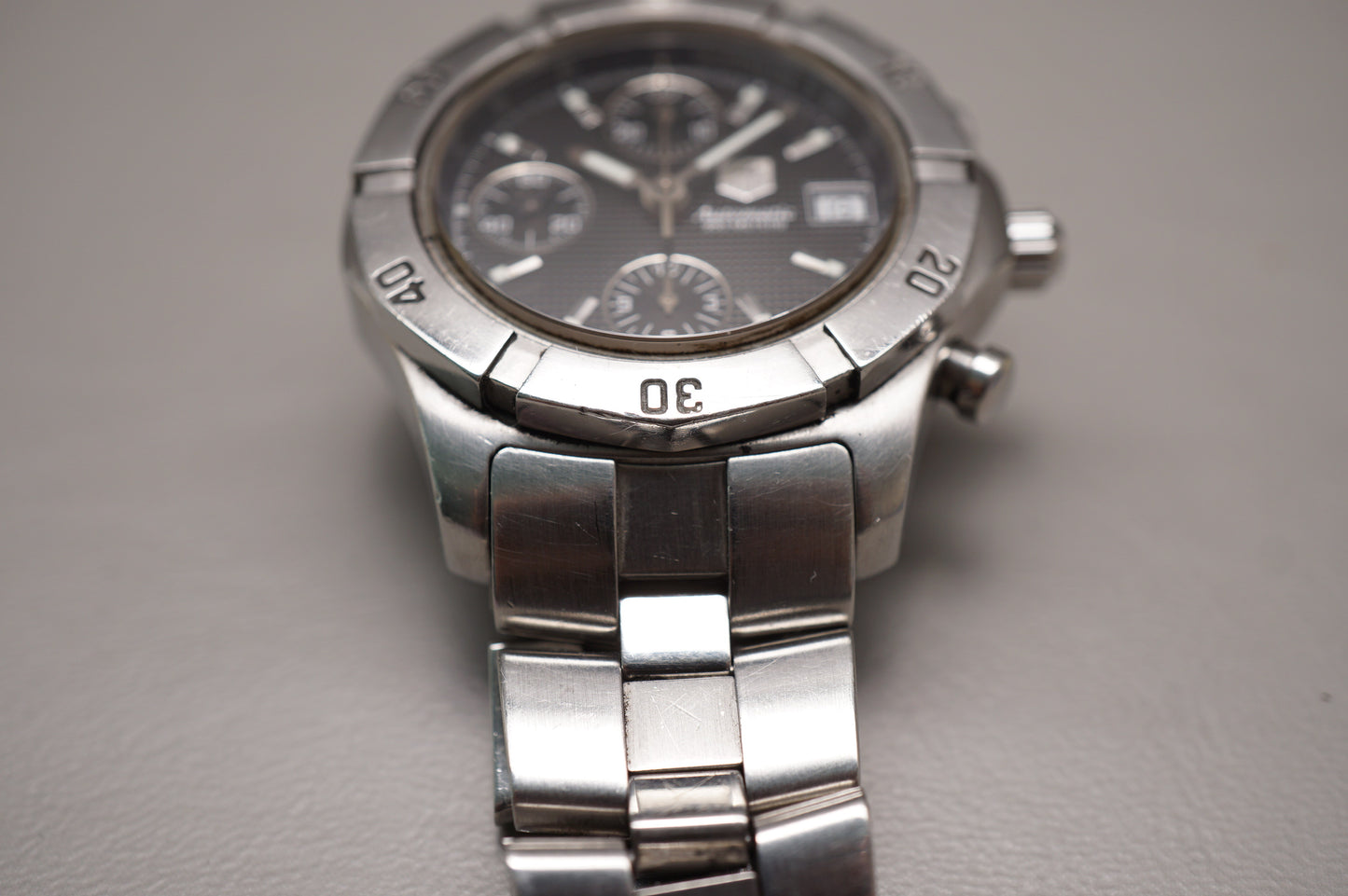 Tag Heuer Aquaracer CN2111 Black Dial Swiss Automatic Chronograph Watch