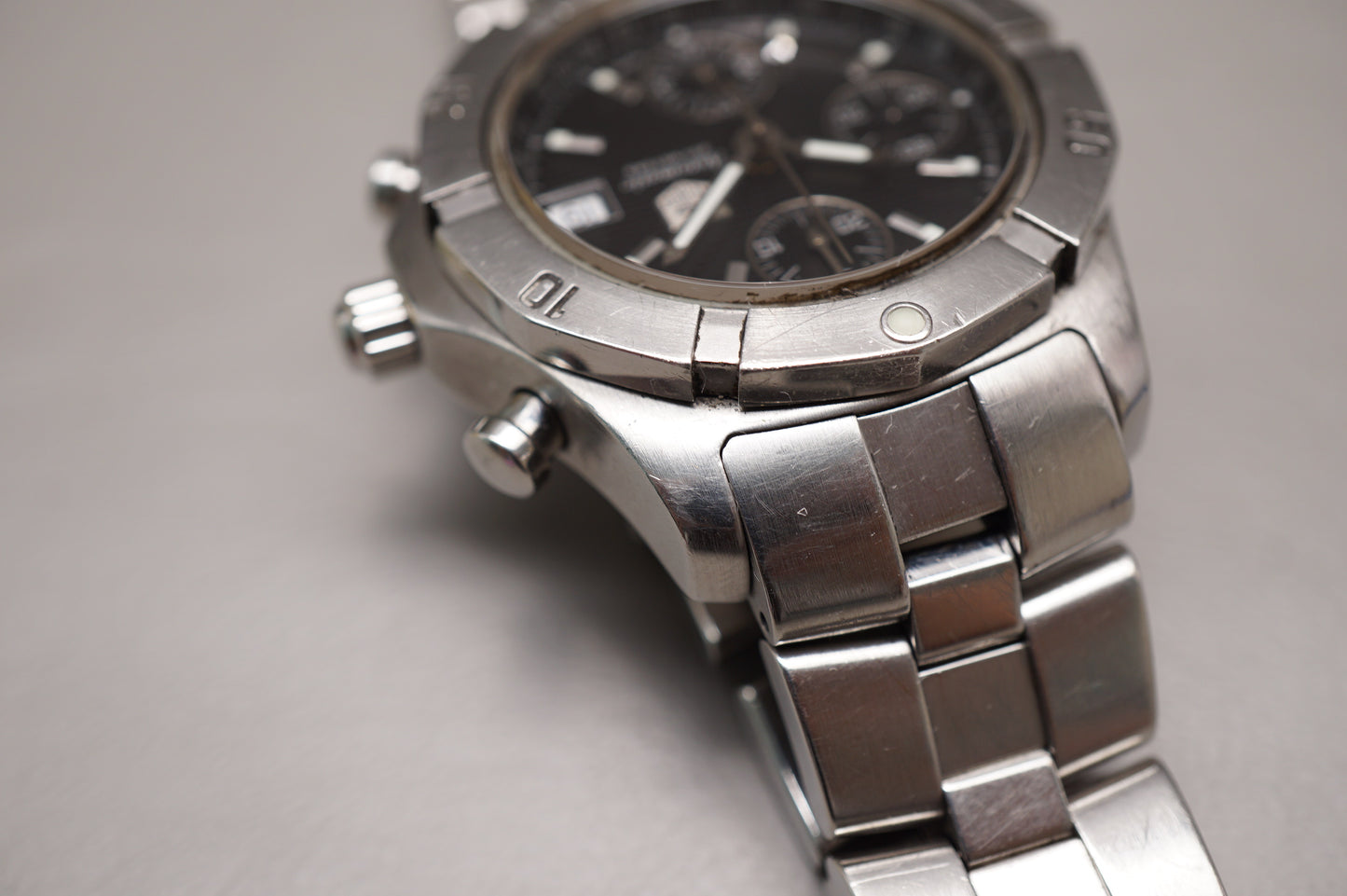 Tag Heuer Aquaracer CN2111 Black Dial Swiss Automatic Chronograph Watch