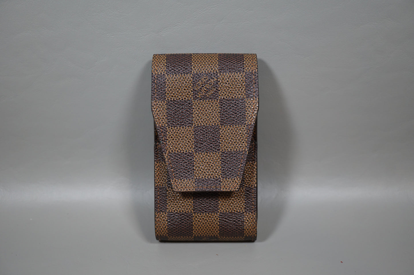 Louis Vuitton Damier Ebene Tobacco N63024 Cigarette Case