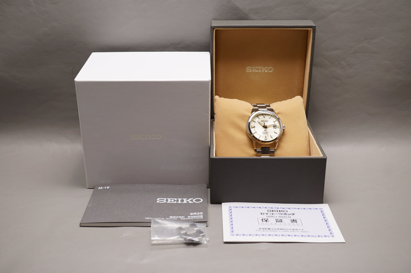 Seiko Prospex SBDC145 6R35 Cream Dial 1959 Alpinist Reissue Automatic Watch