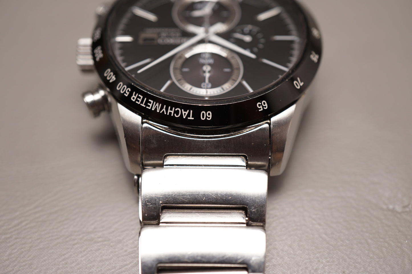 Seiko Spirit SBPY119 V172 Black Dial Chronograph Solar Quartz JDM Watch