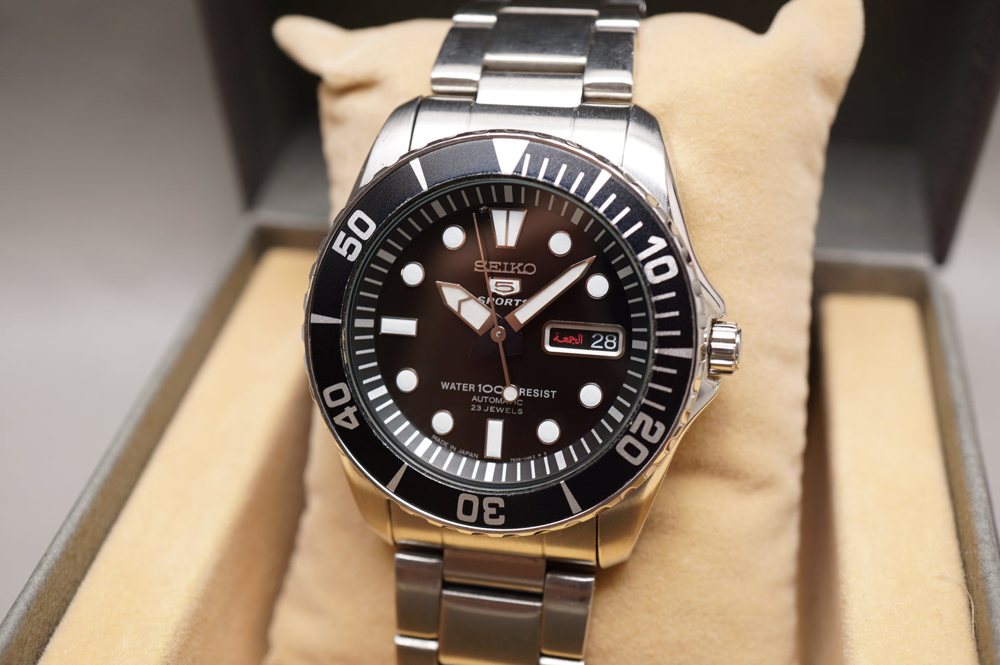 Seiko 5 Sports SNZF17J1 7S36 Sea Urchin 100M Automatic Watch
