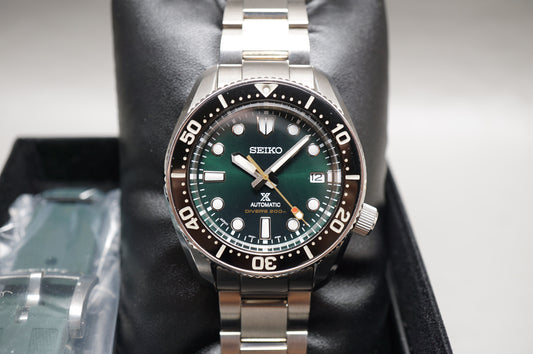 Seiko Prospex SBDC133 6R35 140th Anniversary Green Dial MM200 Automatic Watch
