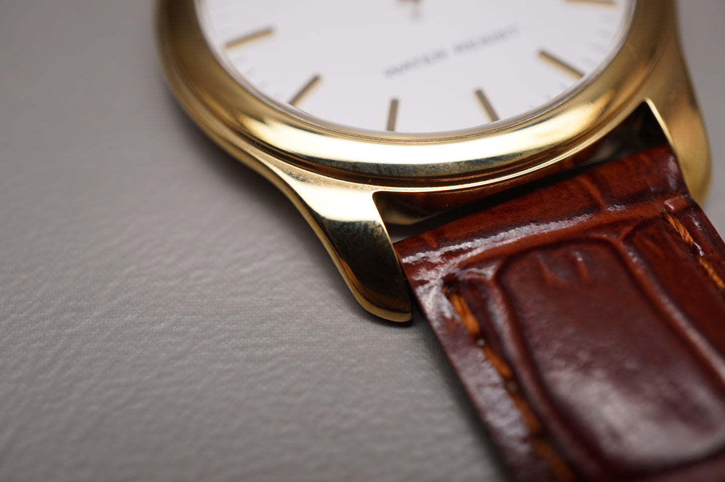 Seiko Spirit SCXP032 7N01 Gold Tone White Dial Quartz Watch