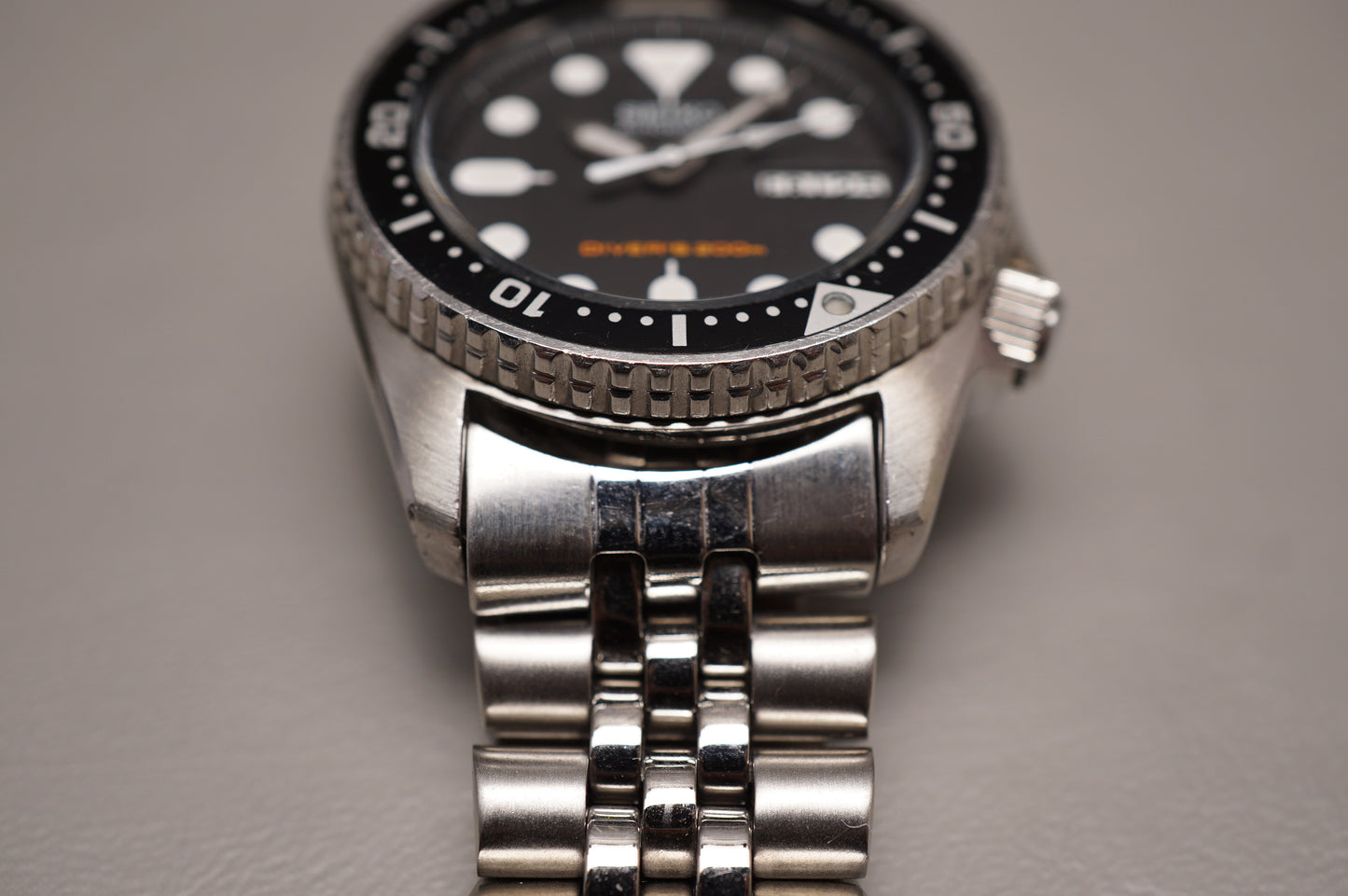 Seiko SKX013 7S26 Black Dial Divers 200M Automatic Watch Original Condition