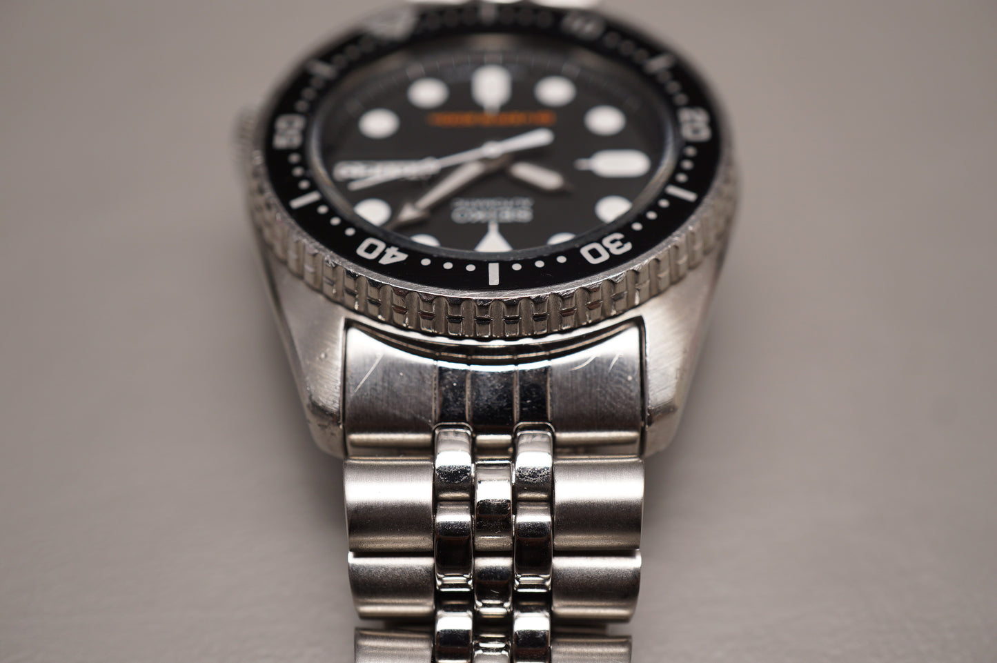 Seiko SKX013 7S26 Black Dial Divers 200M Automatic Watch Original Condition