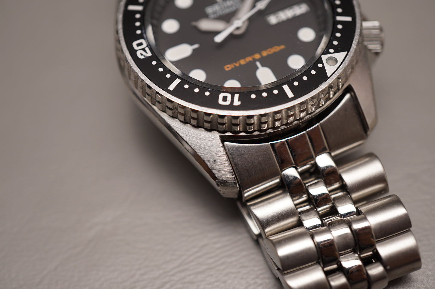 Seiko SKX013 7S26 Black Dial Divers 200M Automatic Watch Original Condition