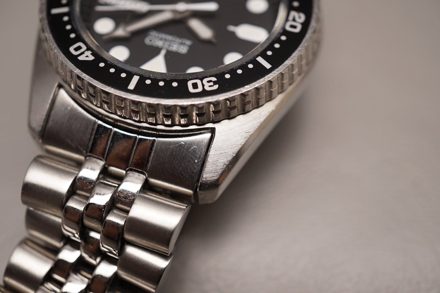 Seiko SKX013 7S26 Black Dial Divers 200M Automatic Watch Original Condition