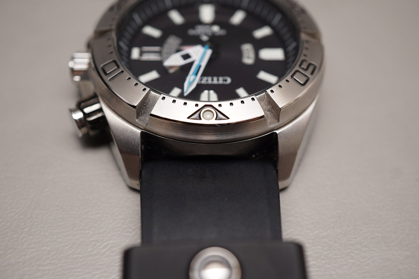 Citizen Promaster PMD56-3083 Air Divers 200M Black Dial JDM Solar Quartz Watch