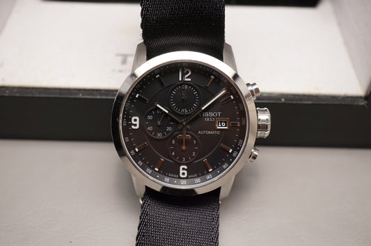 Tissot PRC 200 T055.427.16.057.00 Black Dial Swiss Automatic Chronograph Watch