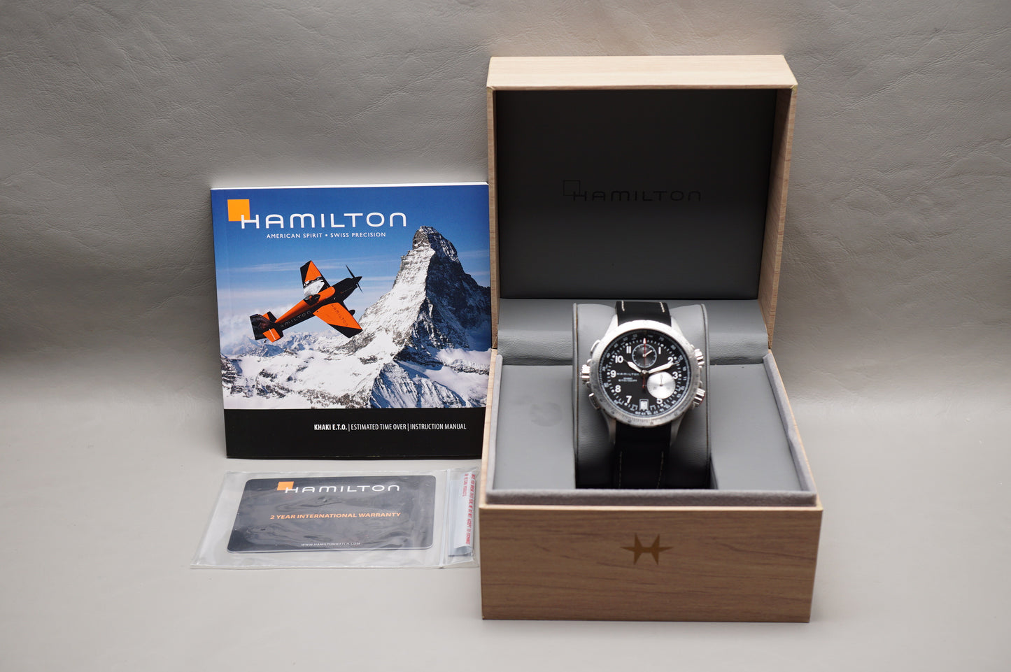 Hamilton Khaki Aviation H77612333 ETO Chronograph Quartz Swiss Watch