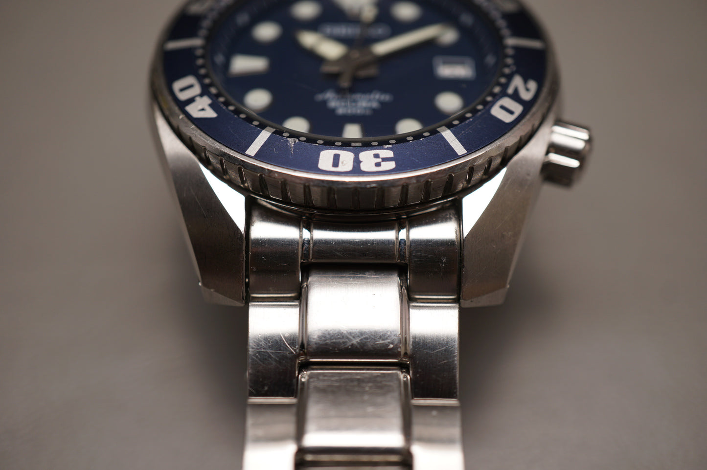 Seiko Prospex SBDC003 6R15 First Gen Blue Sumo Blumo Divers Automatic Watch