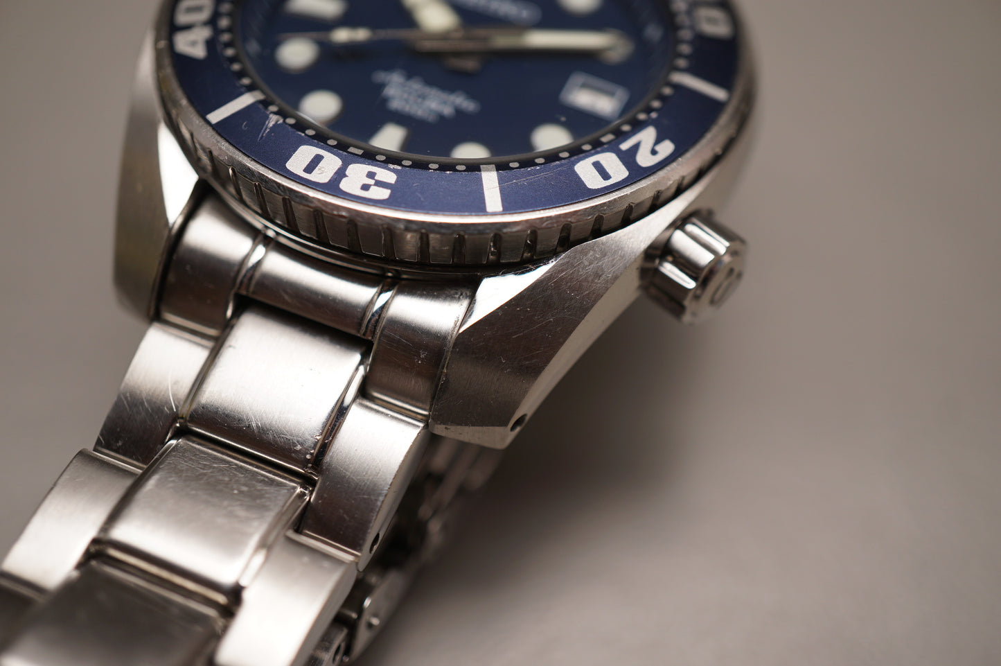 Seiko Prospex SBDC003 6R15 First Gen Blue Sumo Blumo Divers Automatic Watch