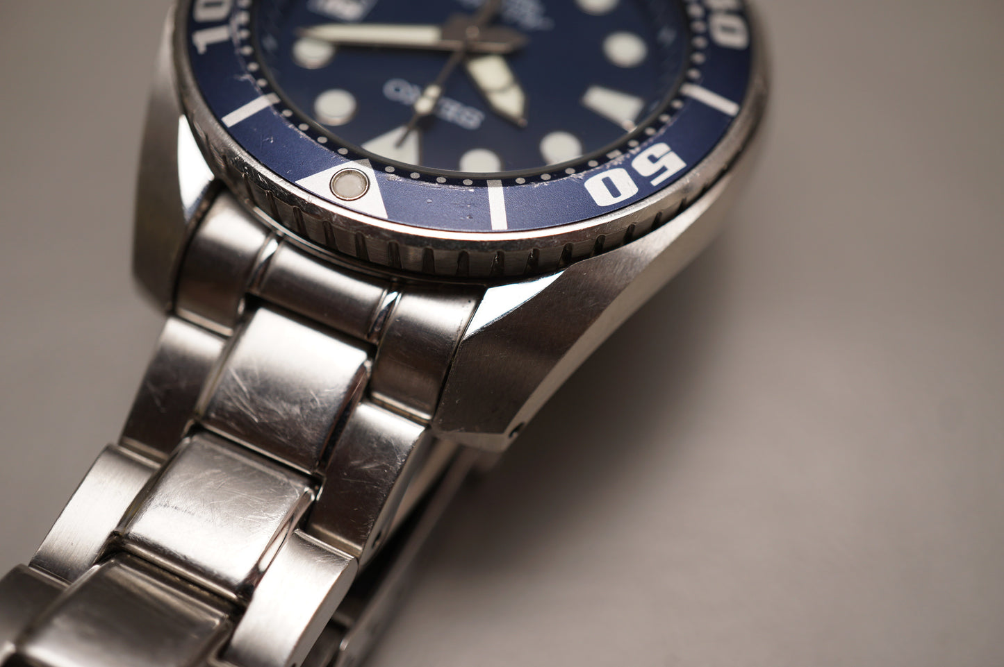 Seiko Prospex SBDC003 6R15 First Gen Blue Sumo Blumo Divers Automatic Watch