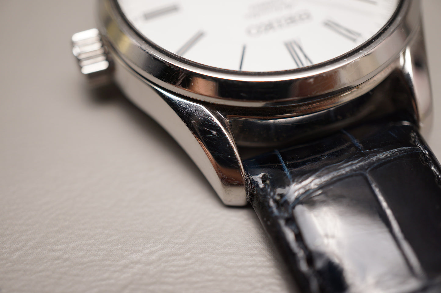Seiko Presage SARW035 6R27 White Enamel Dial Power Reserve Automatic Watch