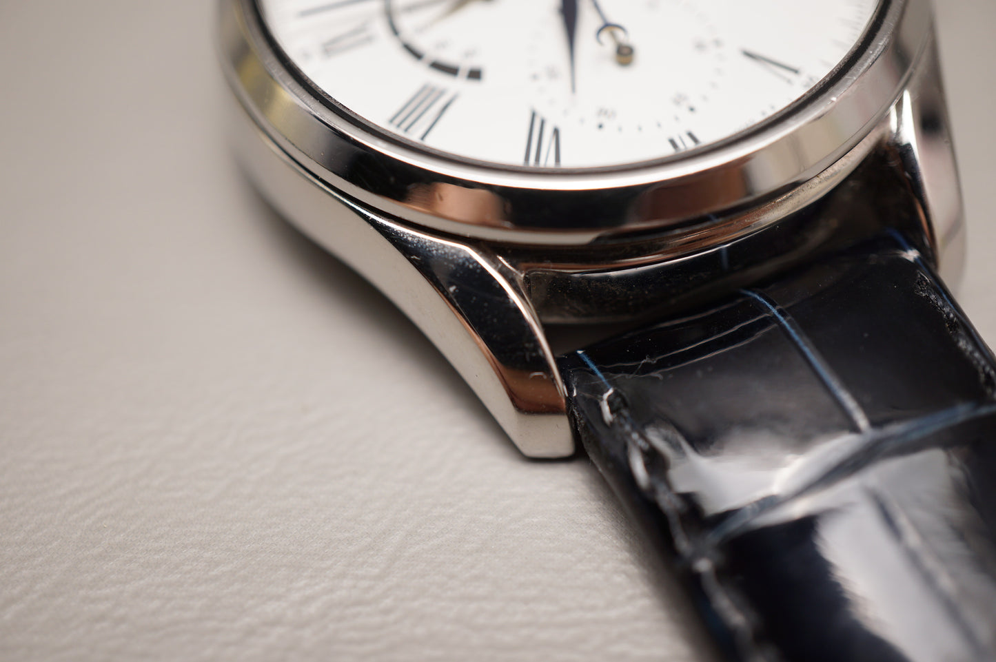 Seiko Presage SARW035 6R27 White Enamel Dial Power Reserve Automatic Watch