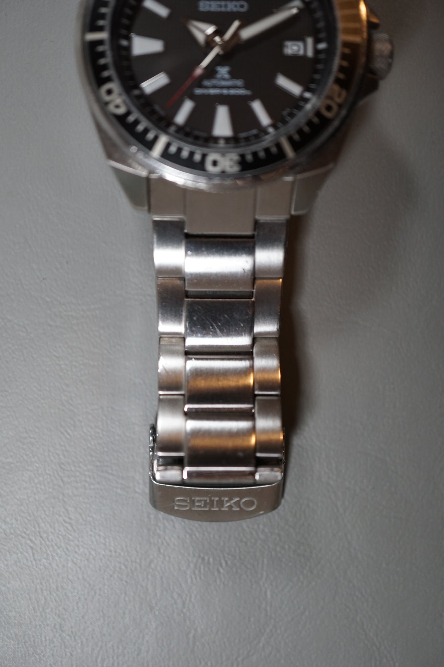 Seiko Prospex SBDY009 4R35 Black Waffle Dial Samurai Automatic Watch