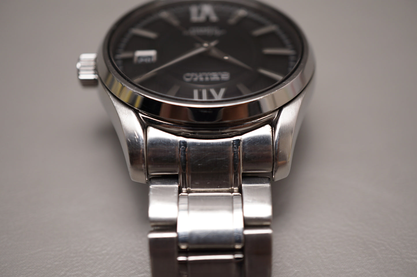 Seiko Presage SARX003 6R15 Black Roman Dial JDM Automatic Watch