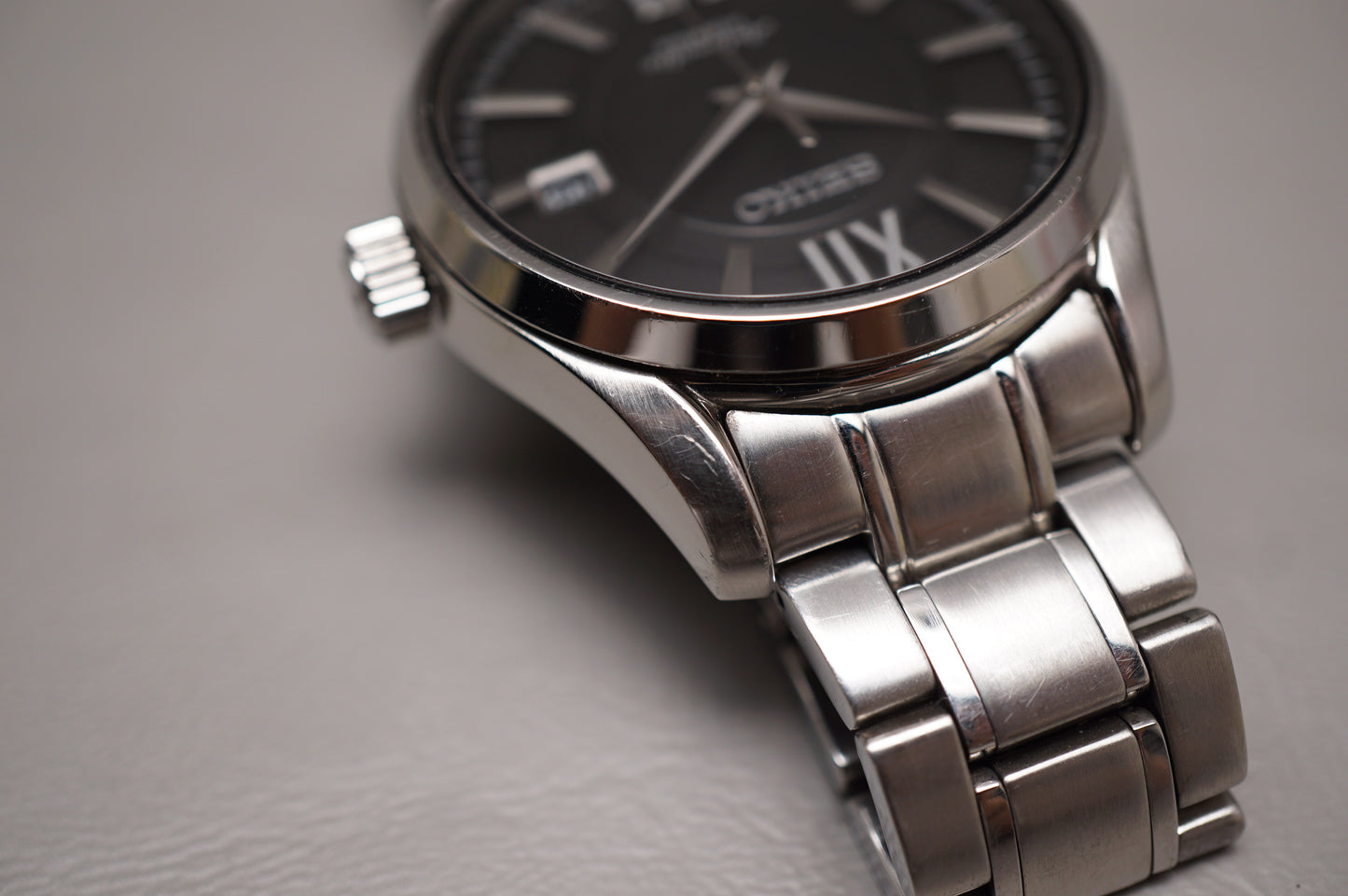 Seiko Presage SARX003 6R15 Black Roman Dial JDM Automatic Watch
