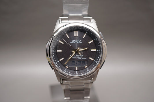 Unworn Casio Wave Ceptor WVA-M630D-1AJF Tough Solar Radio Wave Quartz Watch