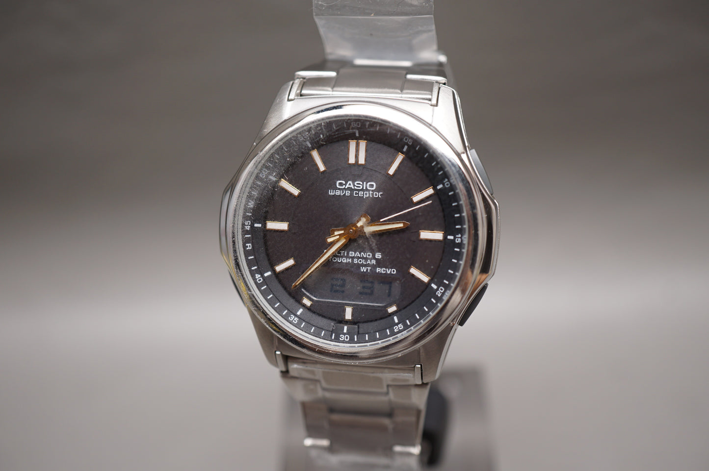 Unworn Casio Wave Ceptor WVA-M630D-1AJF Tough Solar Radio Wave Quartz Watch