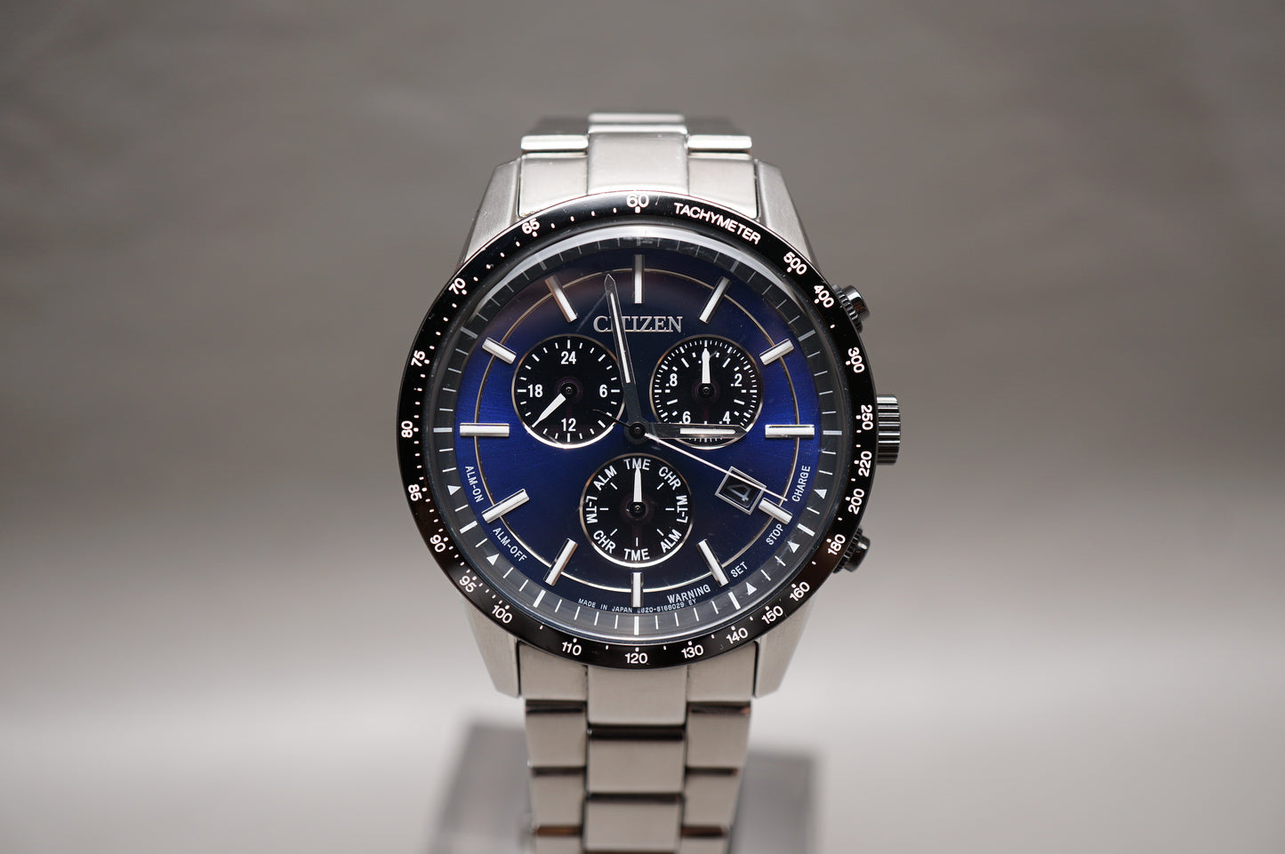 Citizen E820-S122635 Eco-Drive Blue Dial Solar Quartz Watch