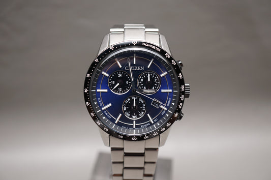 Citizen E820-S122635 Eco-Drive Blue Dial Solar Quartz Watch