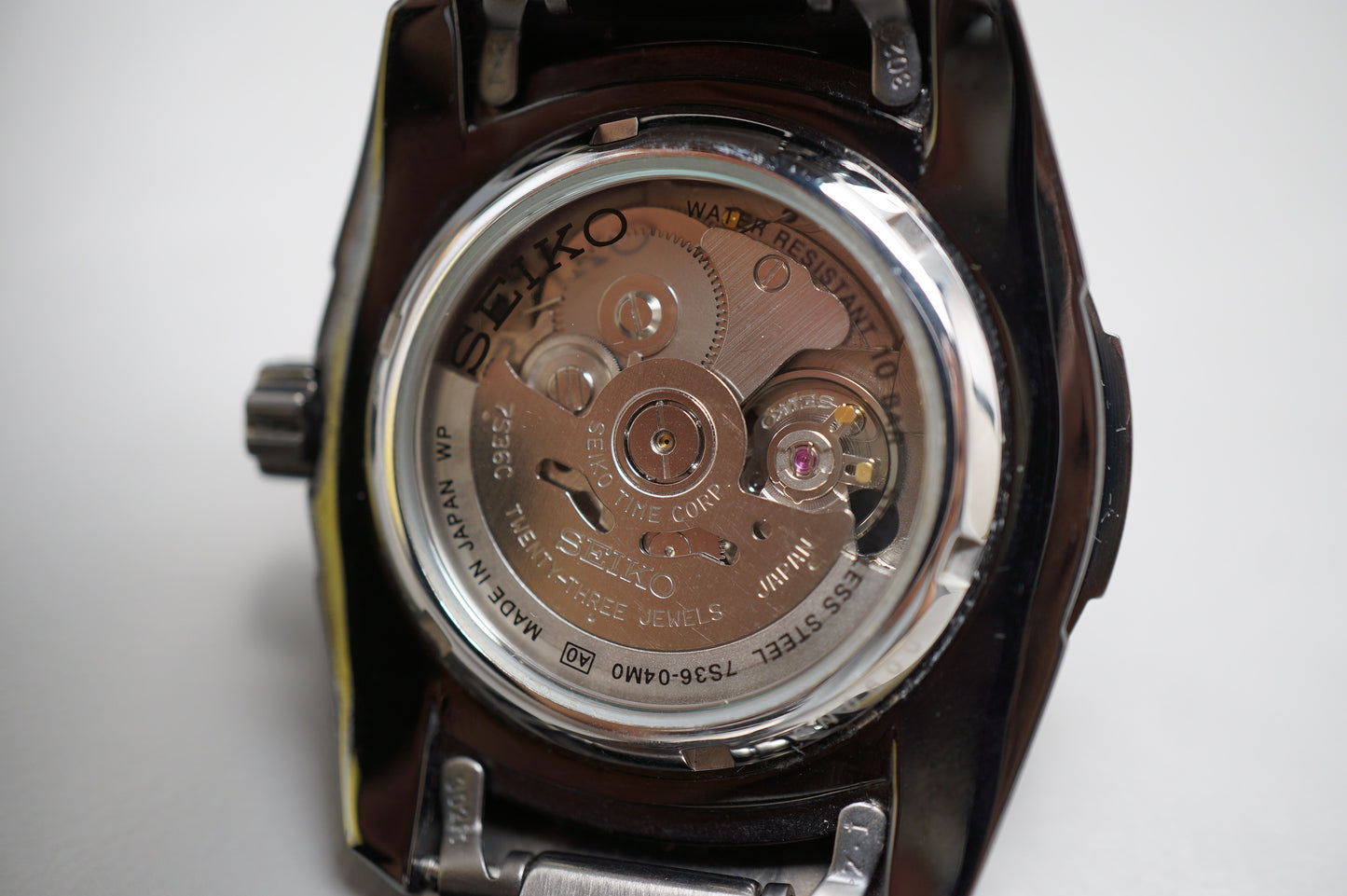 Seiko 5 Sports SNZJ11J1 7S36 Black Tone Compass Automatic Watch Made in Japan
