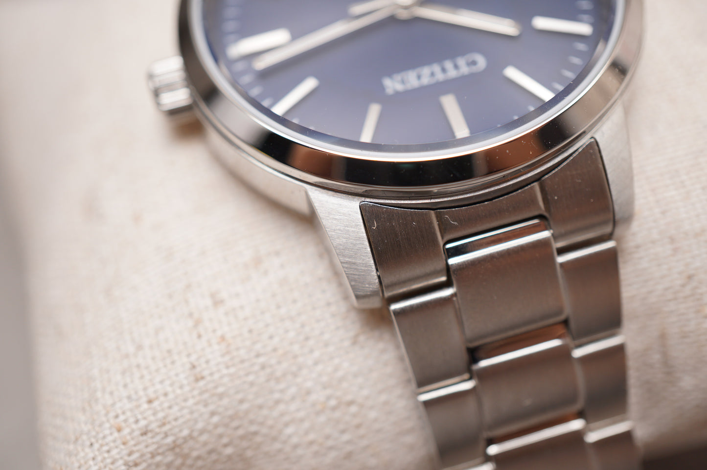 Citizen Collection BJ6541-58L Eco-Drive Blue Dial Solar Quartz Watch