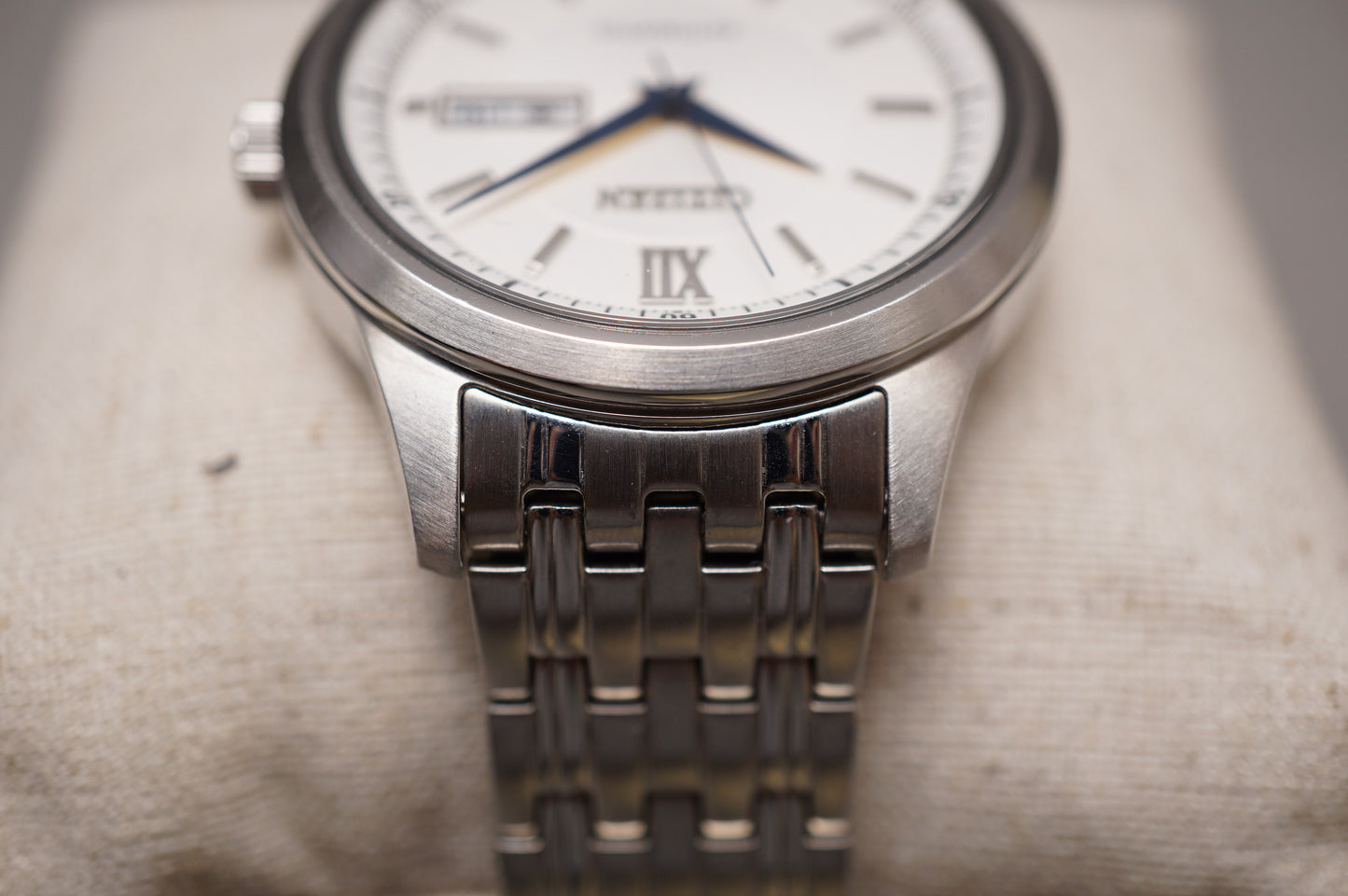 Citizen Collection NY4050-54A Silver Textured Dial Automatic Watch