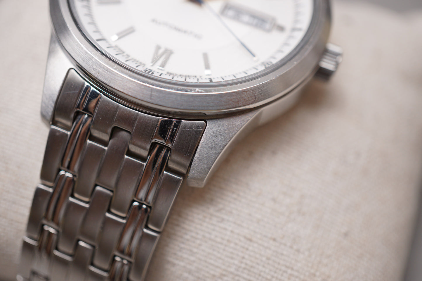 Citizen Collection NY4050-54A Silver Textured Dial Automatic Watch
