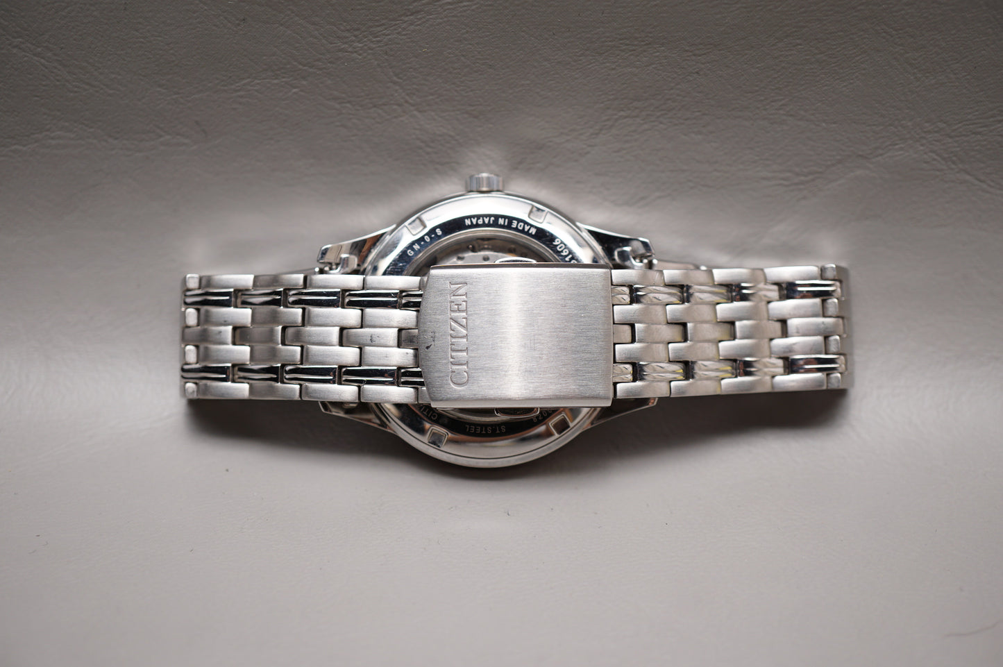 Citizen Collection NY4050-54A Silver Textured Dial Automatic Watch