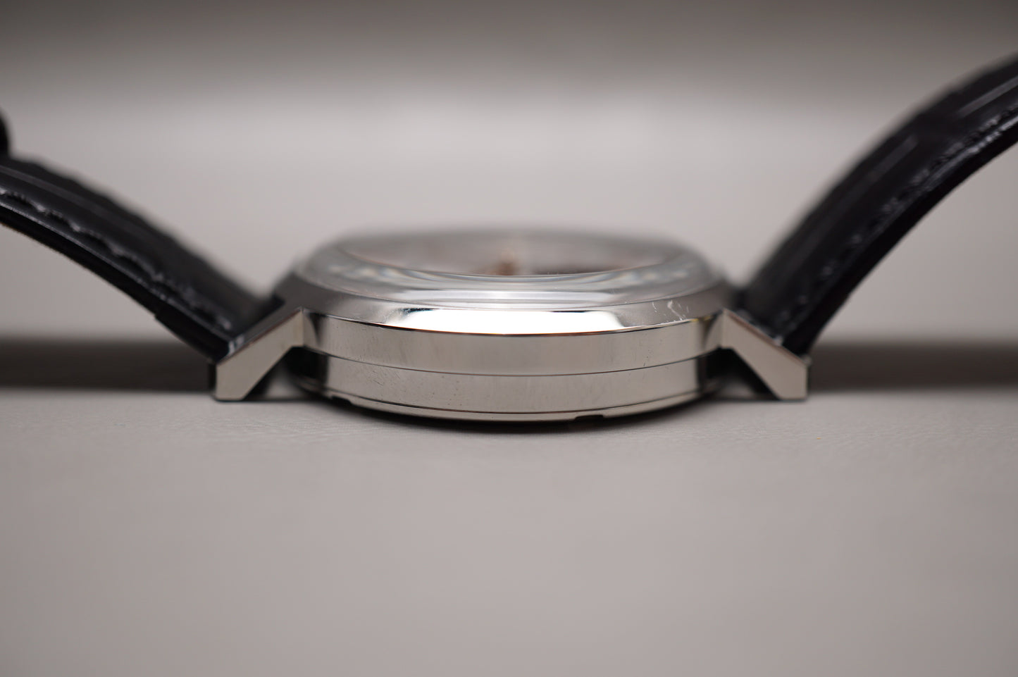 Bulova Classic Aerojet 98A289 Silver Dial Open Heart Automatic Watch