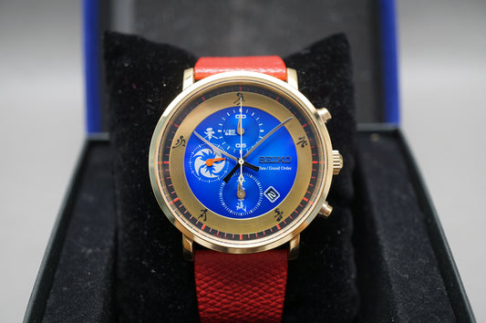 Seiko SZER064 7T92 Fate Grand Order FGO Miyamoto Musashi JDM Quartz Watch