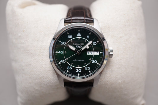 Seiko 5 Sports SBSA203 4R36 Field Suits Style Green Dial Automatic Watch