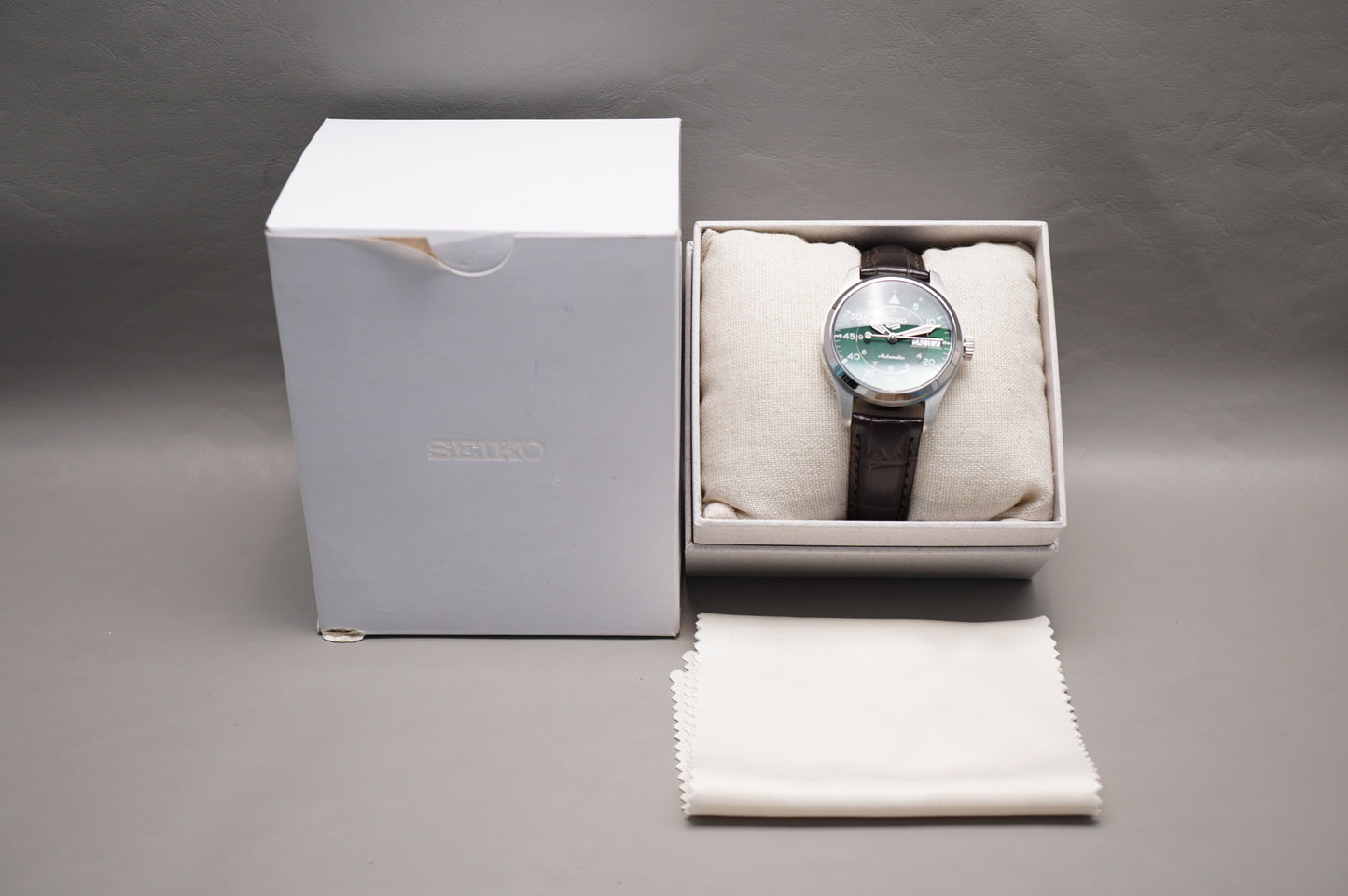 Seiko 5 Sports SBSA203 4R36 Field Suits Style Green Dial Automatic Watch