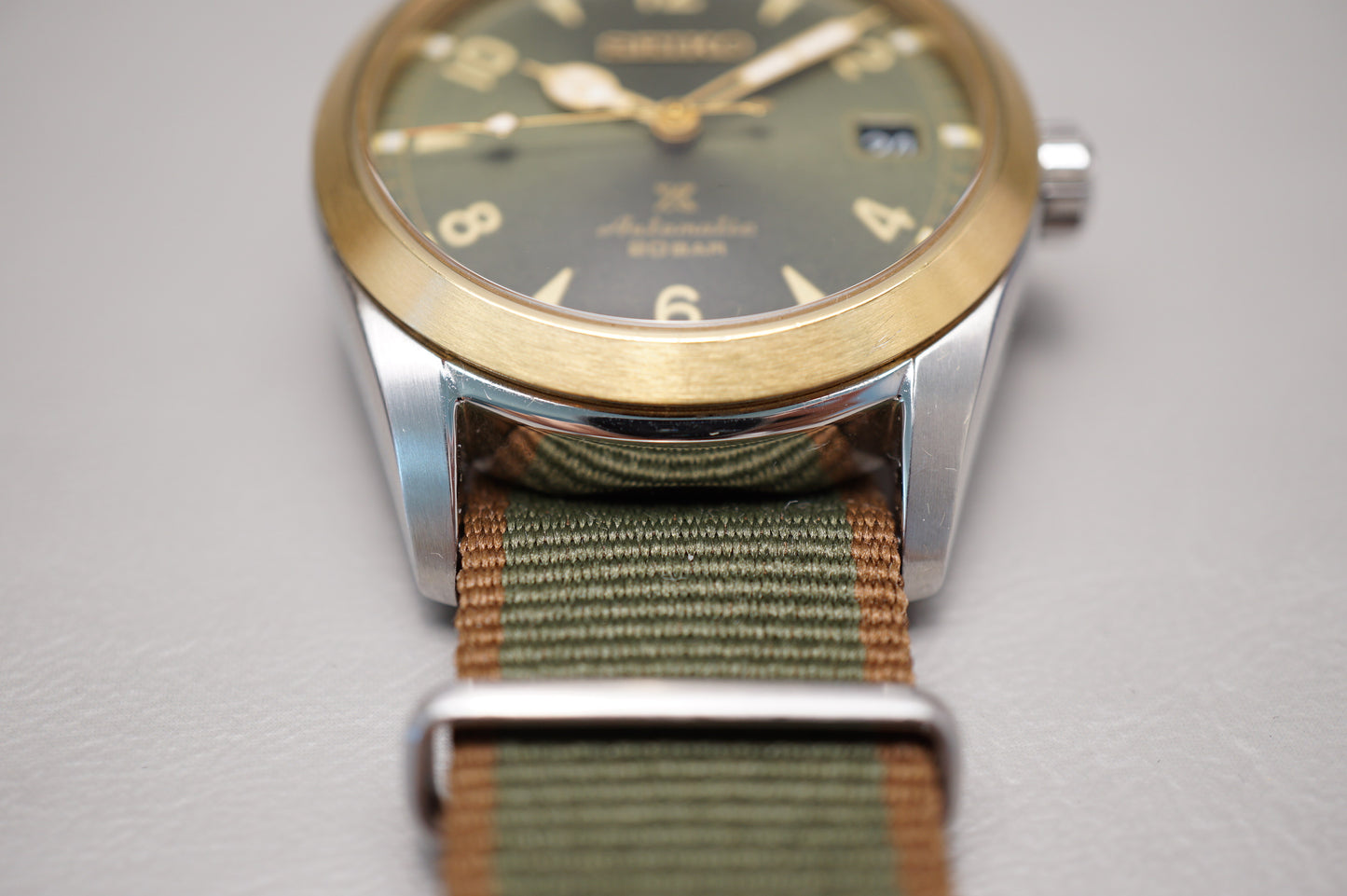 Seiko Prospex SBDC138 6R35 Green Gold Alpinist Automatic Watch